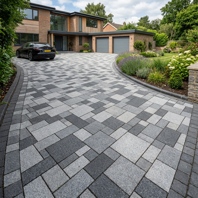 Drivesett Argent paving detail